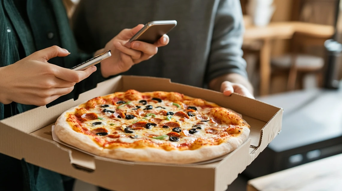 ドミノピザの日曜クーポンキャンペーンを確認する日本人