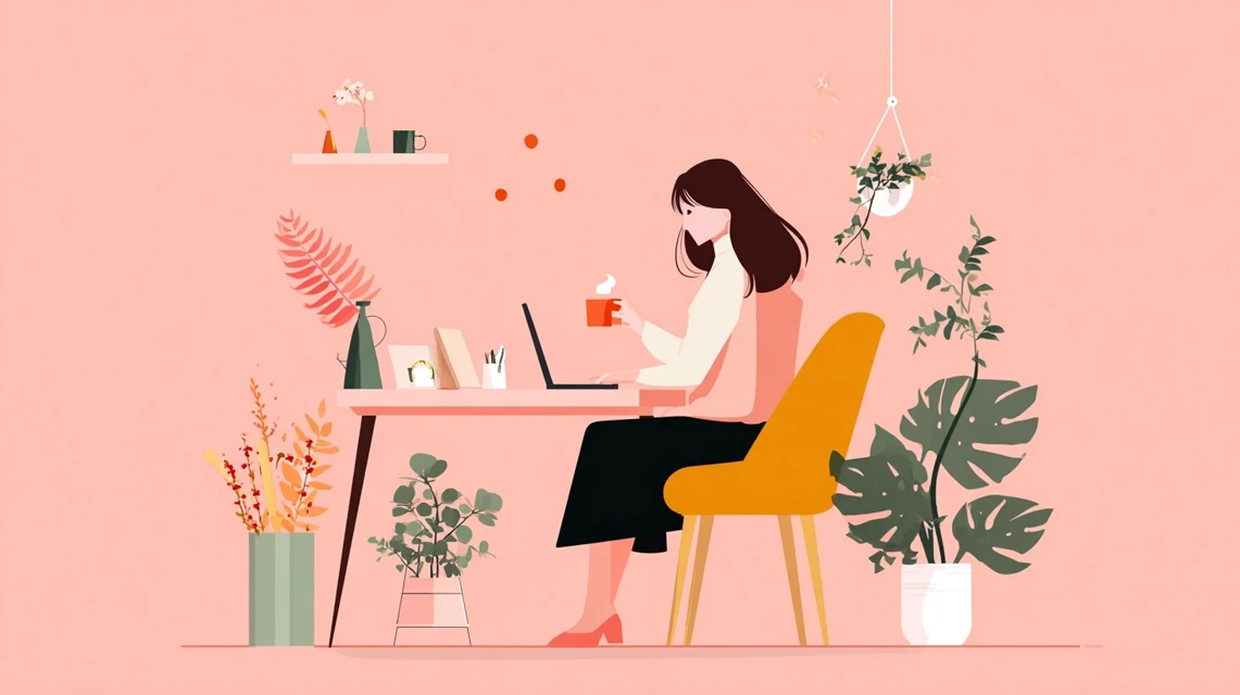 ピラティスキャンペーン情報を見る日本人の画像
