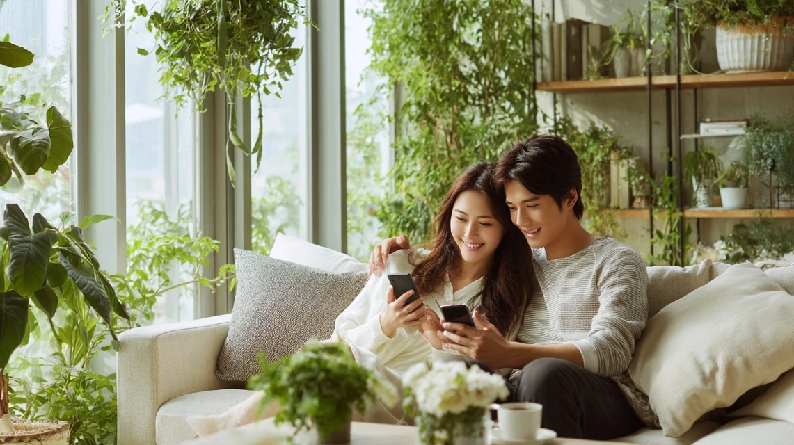 名古屋港水族館をお得に楽しむ笑顔の日本人カップル