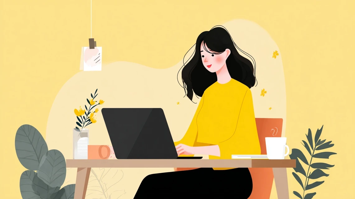 メディカルブロークーポン特典を見る日本人の画像
