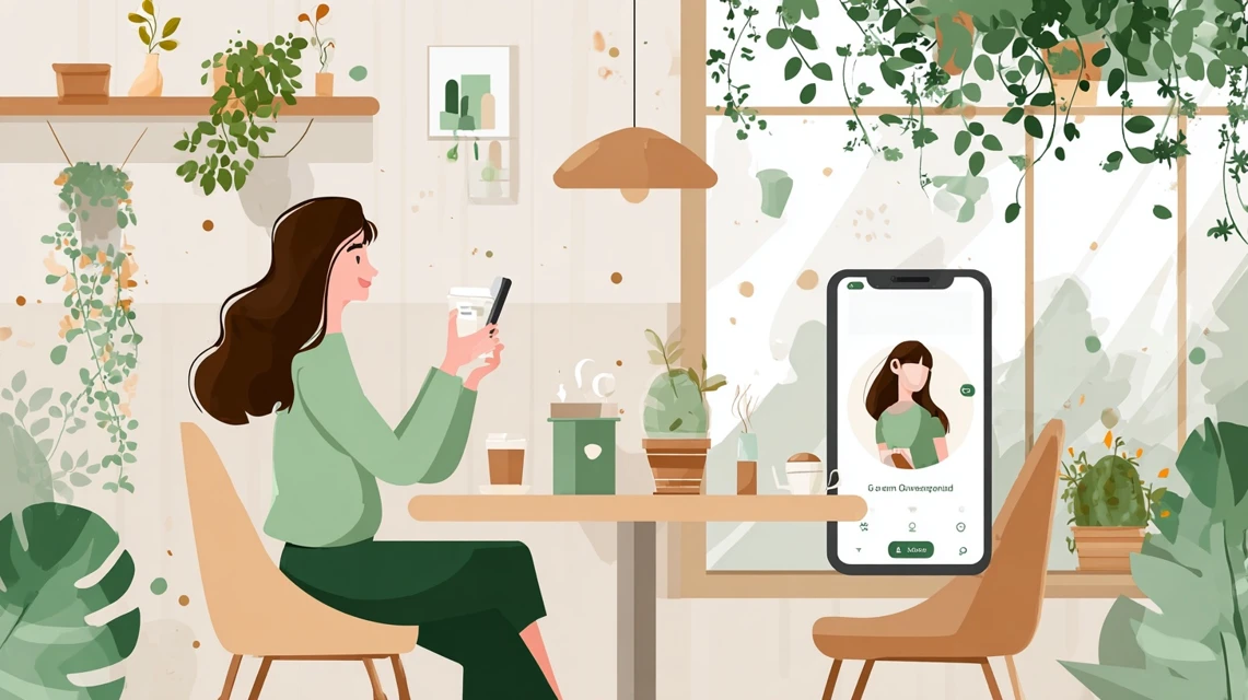 ゼンブ商品を確認する女性の手元
