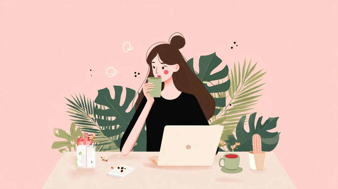 着用イメージを確認する日本人
