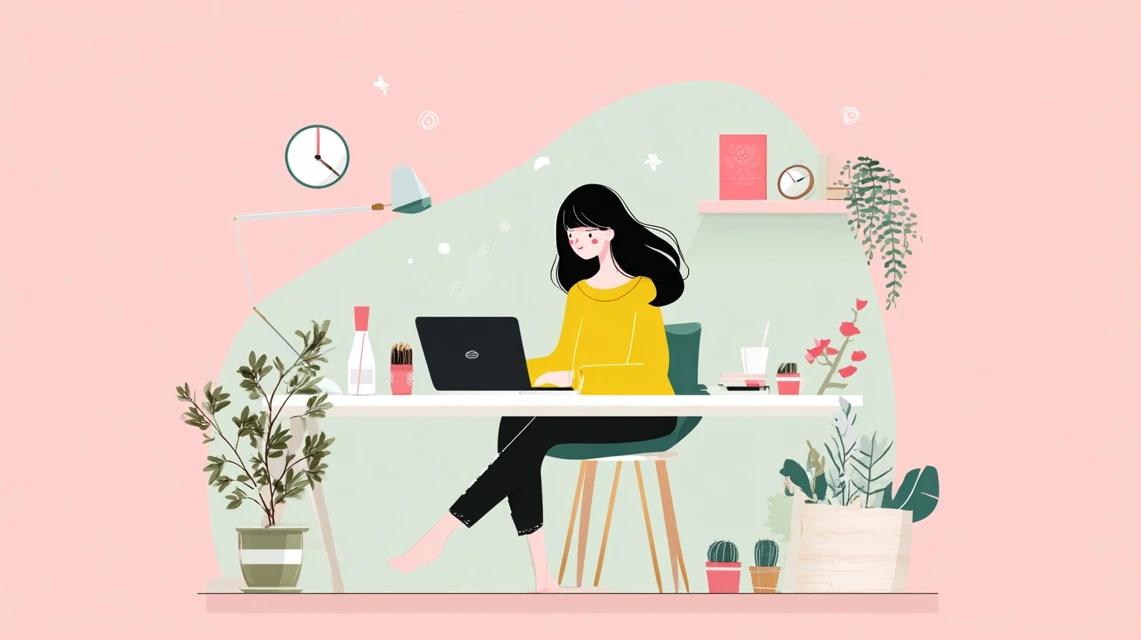 高額クーポン配布時期を調べる女性
