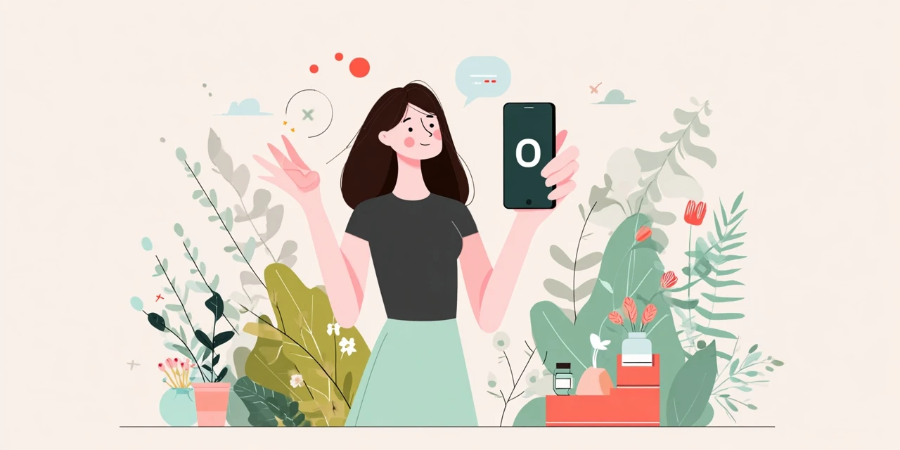 Holafly紹介コードで割引を受ける女性