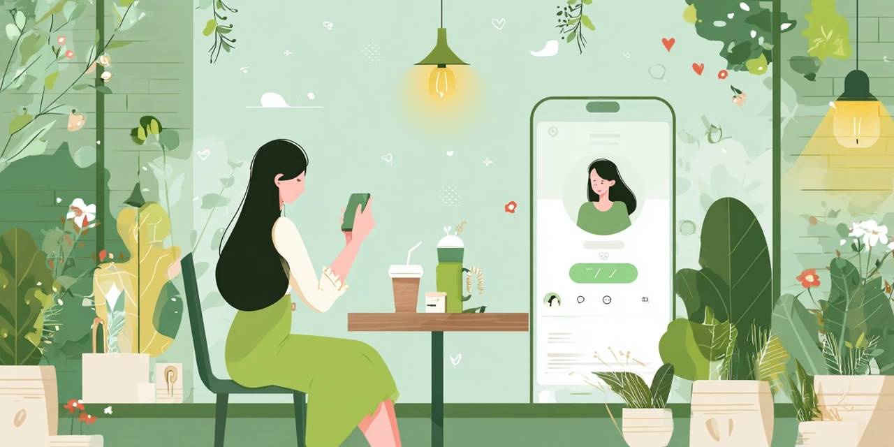 ラクウル買取増額キャンペーン条件を見る女性
