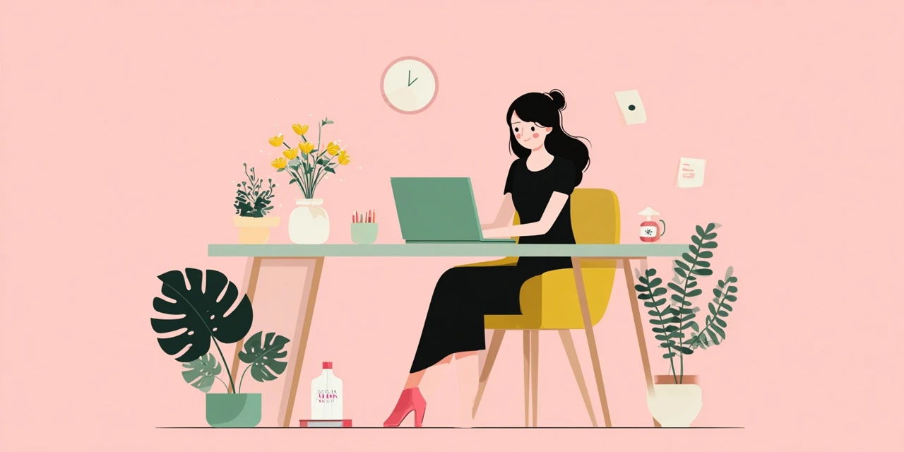 再契約時の注意点チェック女性
