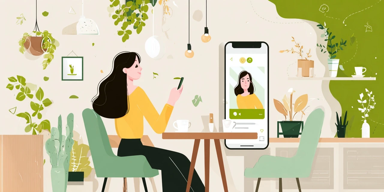 フーア熱海クーポン利用条件を確認する日本人
