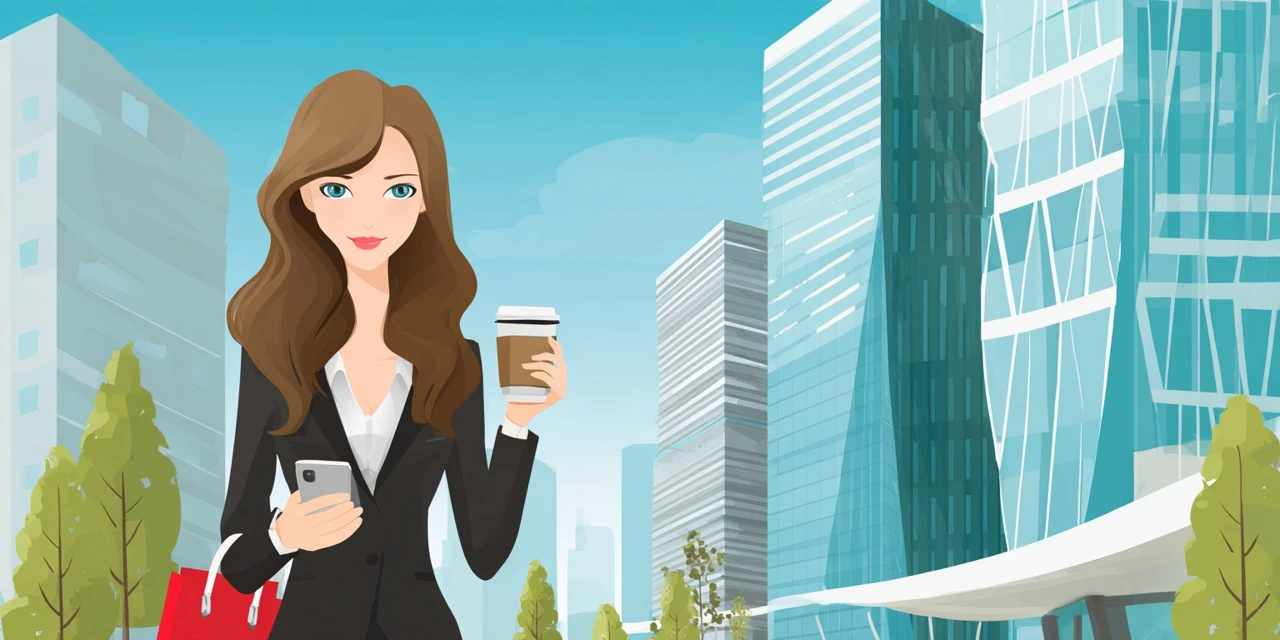 給油前にエネオスクーポン手順を確認する女性
