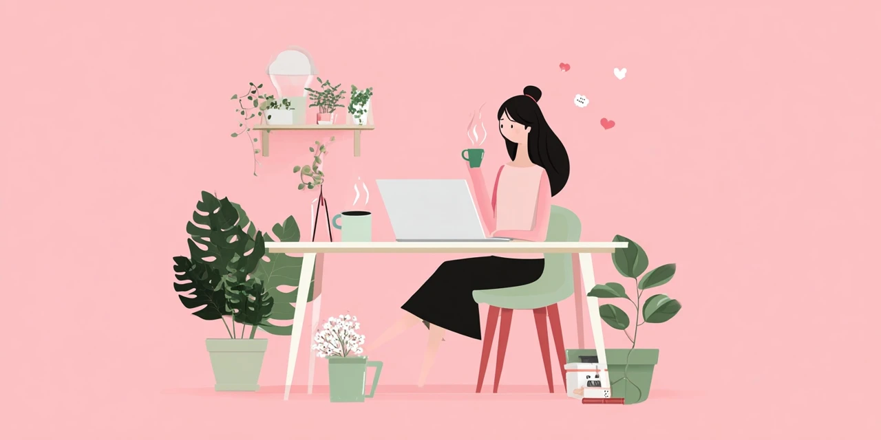 エネオスLINEクーポン活用ポイントを振り返る女性
