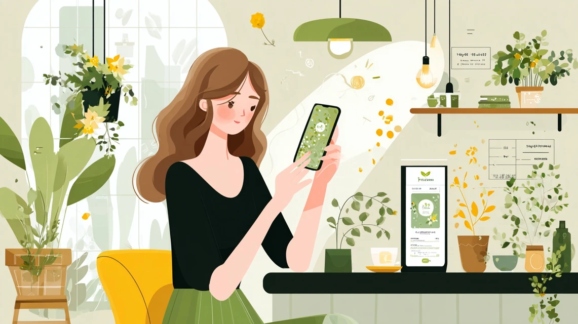 Recoveritクーポン利用時の注意点を確認する日本人
