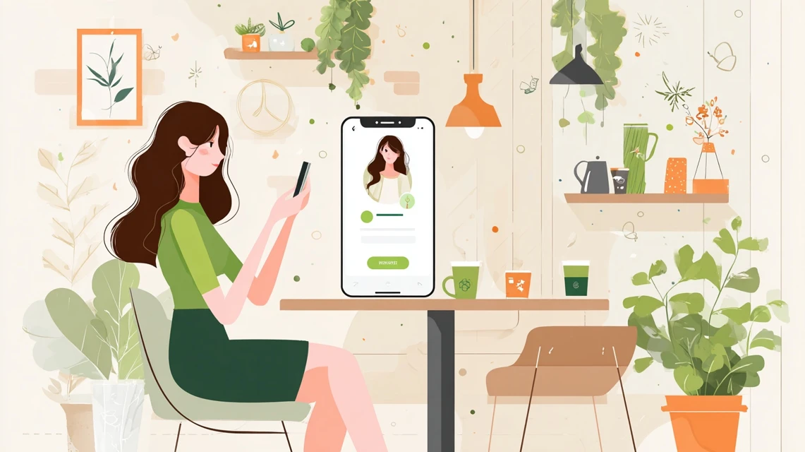 LAUSSの特徴を理解する女性
