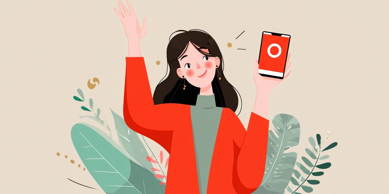 現地での支払い方法や対応キャッシュレスを確認する女性
