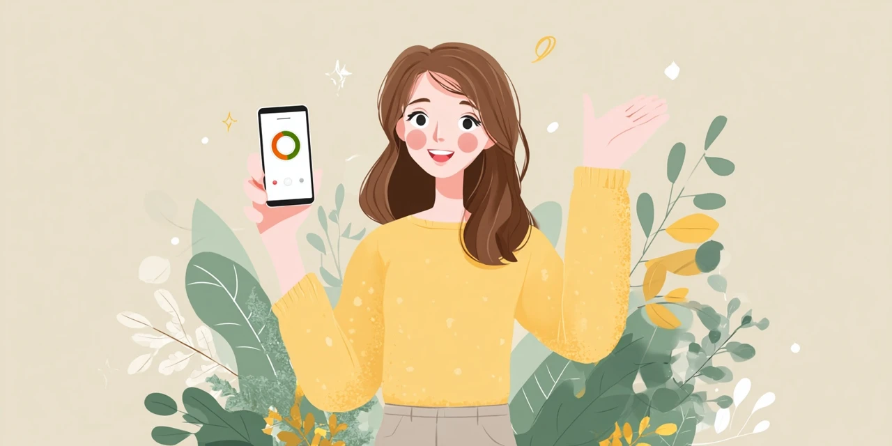 眼鏡市場でクーポンとペイペイを併用する女性
