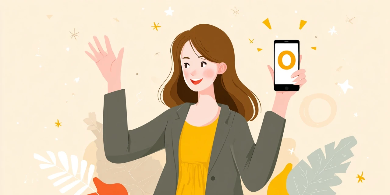 年末年始向けJALセールの最新情報を確認する女性
