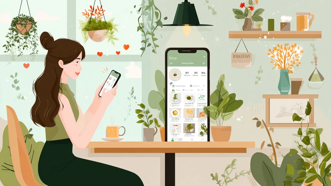 高尾山温泉クーポン活用を振り返る女性
