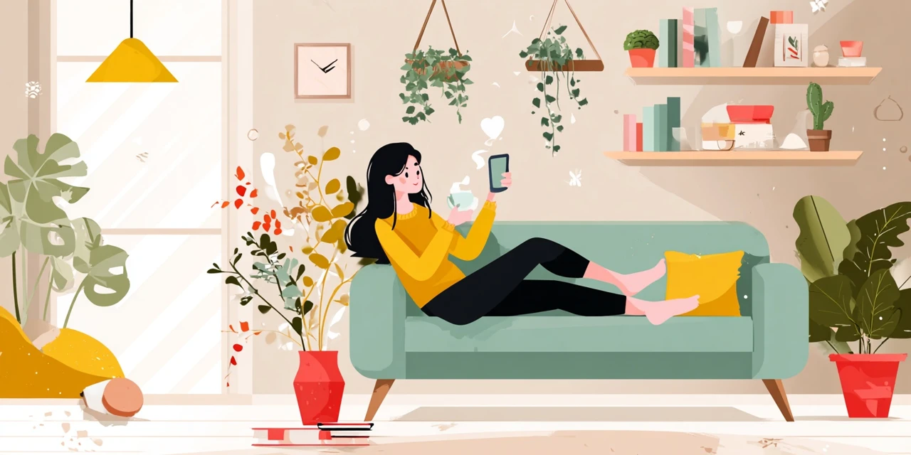 バウンティ過去コード履歴を確認する女性
