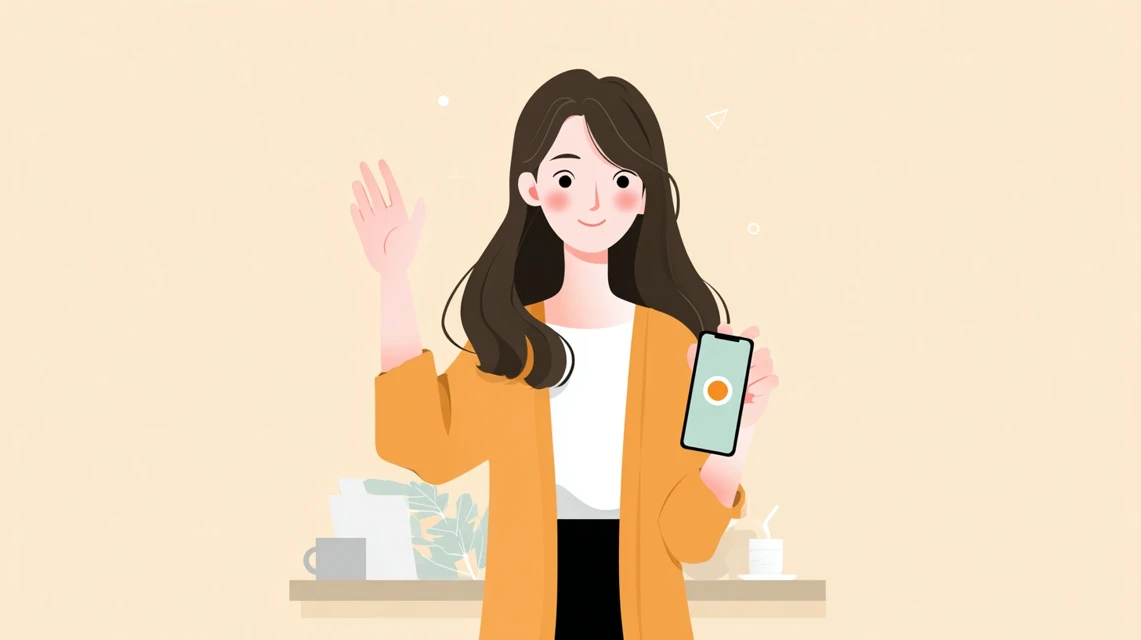 サイズ選びの注意点を確認する日本人
