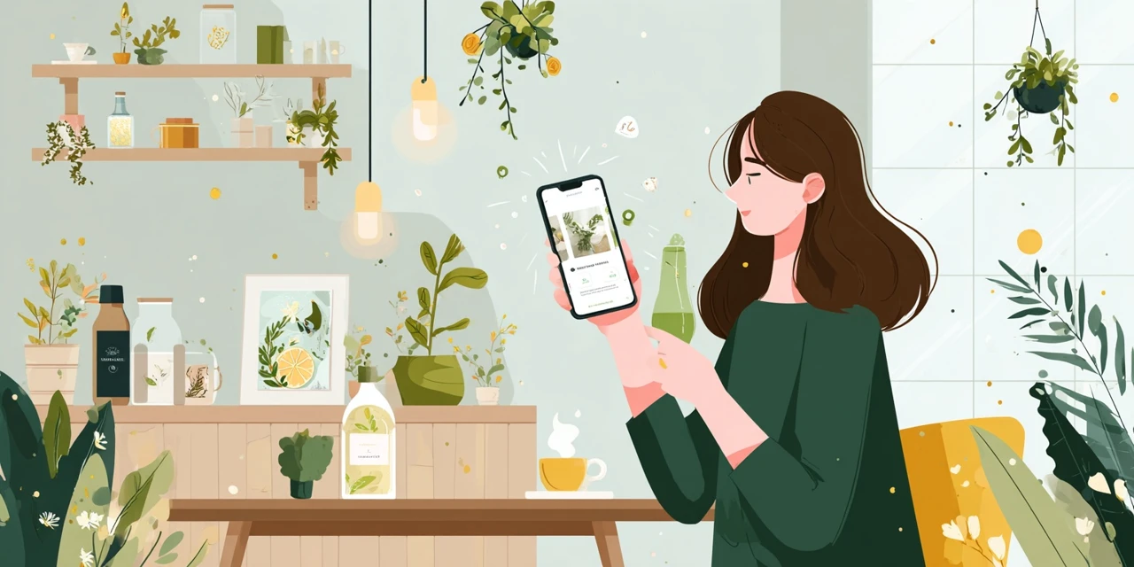 アソビュー掲載の竜泉寺の湯八王子店チケット詳細を見る女性
