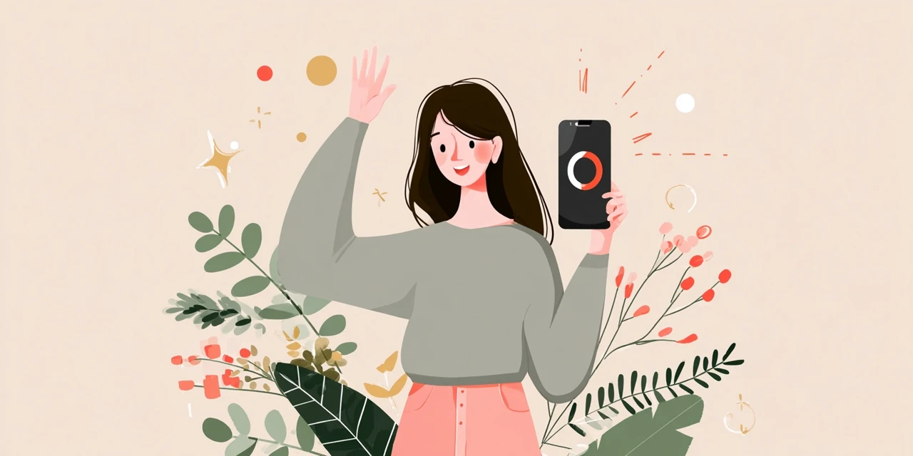 2025年Appleギフトカード企画スケジュール予測を読む女性