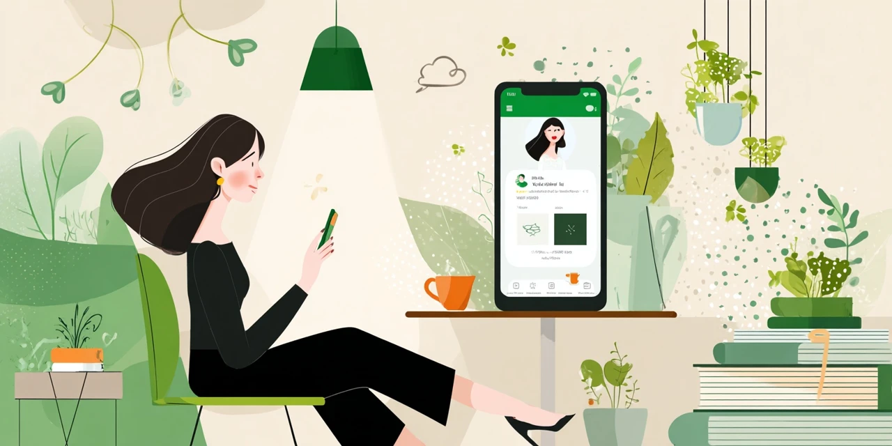 浜木綿ランチ人気メニューランキング表を見る女性
