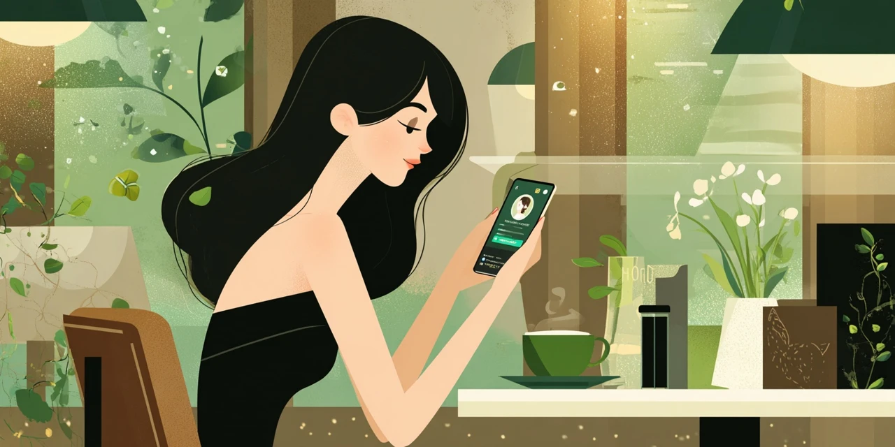 出戻りMNP対象CP一覧確認女性
