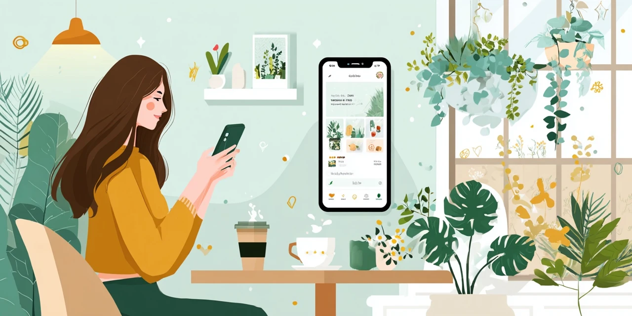 小諸のいちご狩り料金の違いを確認する女性