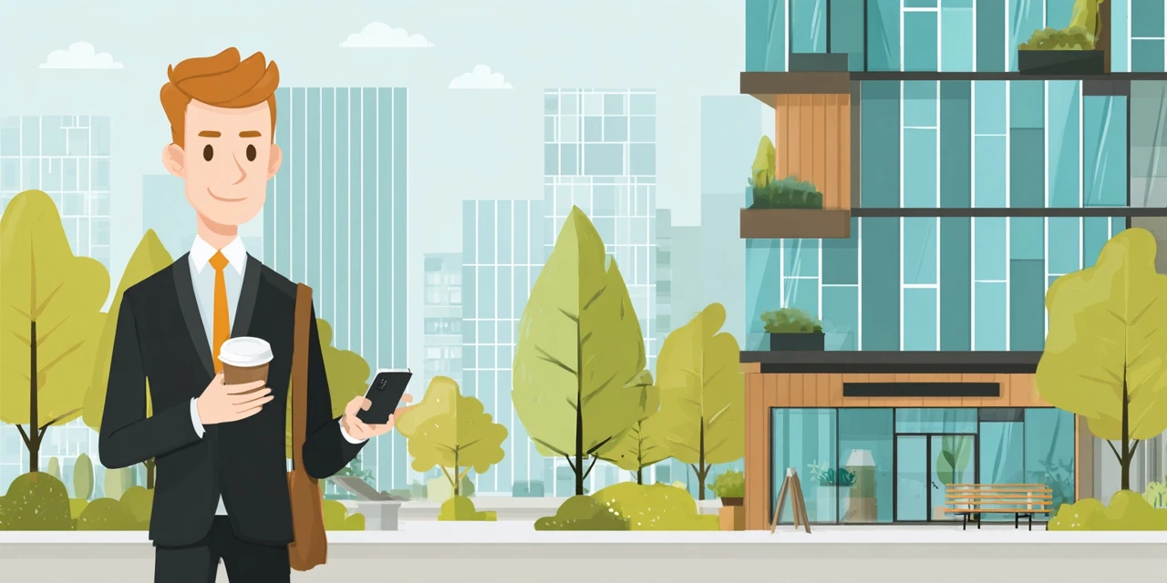 5000ポイント進呈時期のスケジュールを見る男性
