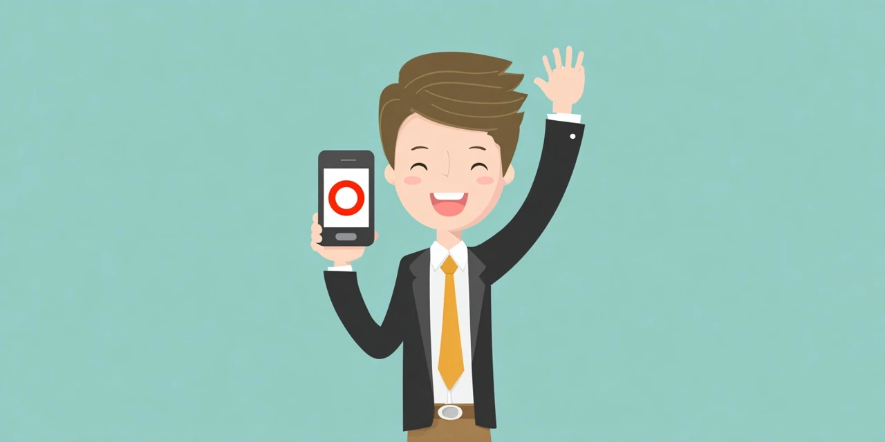 modapkの危険性と正しい遊び方のポイントを読む男性
