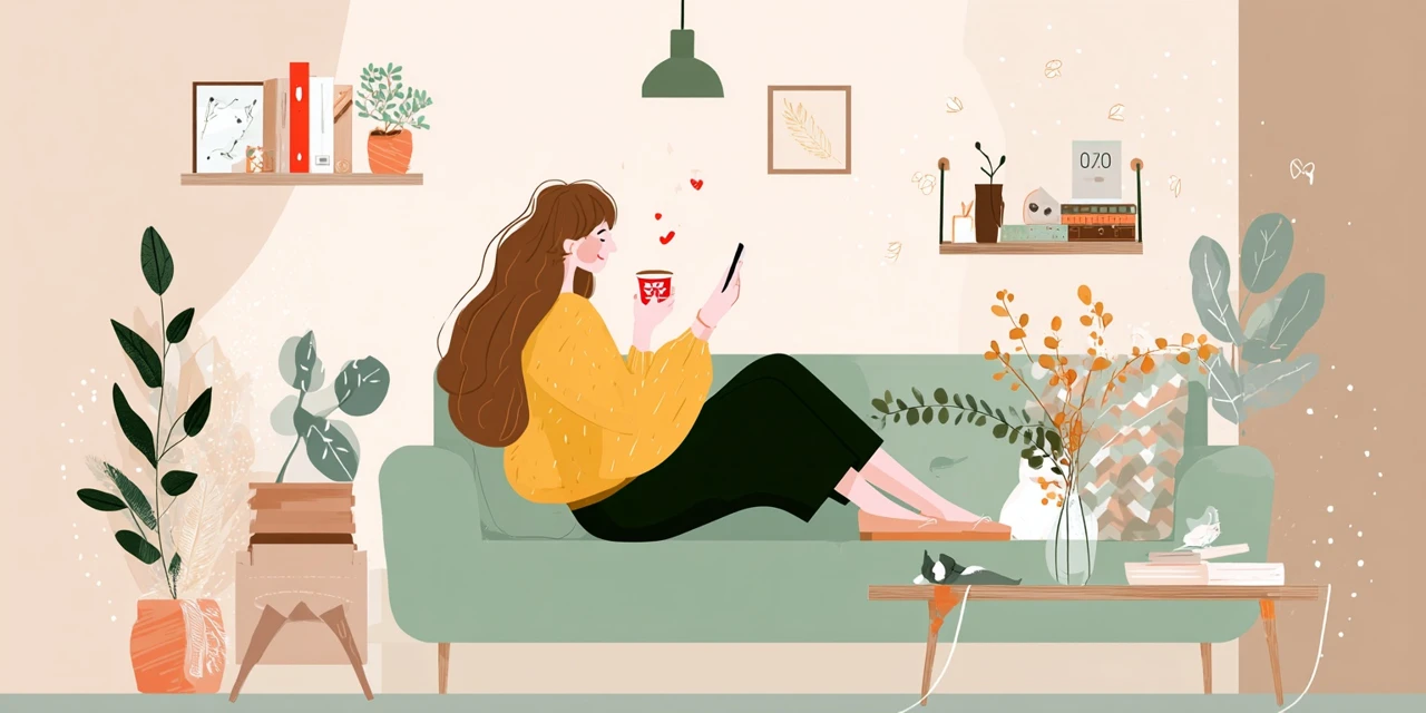 Appleギフトカード買取の高い時期と売り時を確認する女性