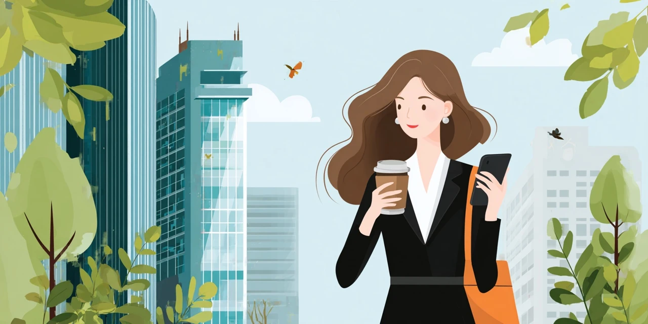 楽天モバイル三木谷CPで申込方法を確認する日本人
