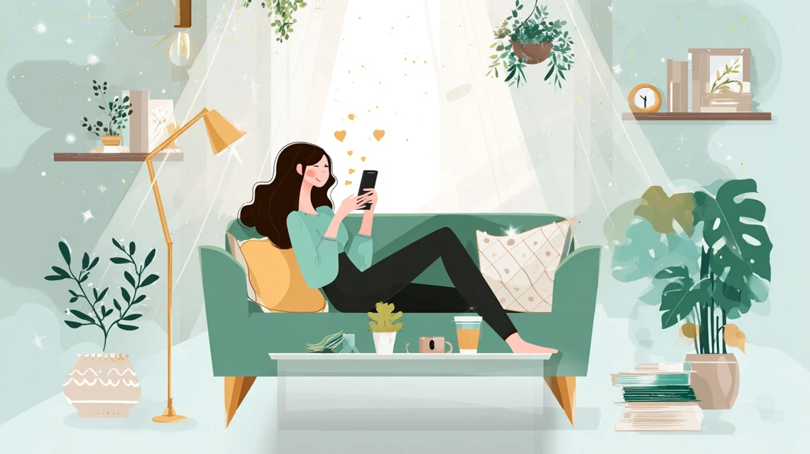 岡崎アウトレット,電車,クーポン条件を確認する日本人
