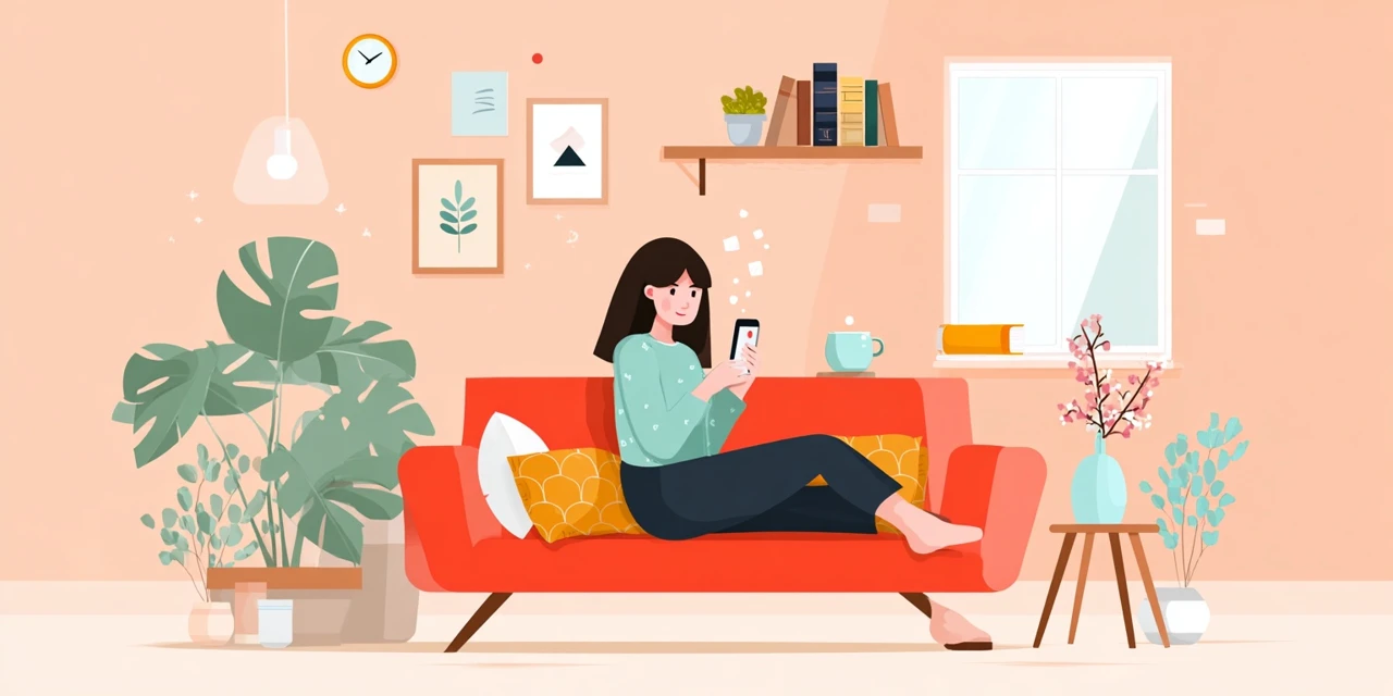 支払い方法と申込手順のポイントを確認する日本人
