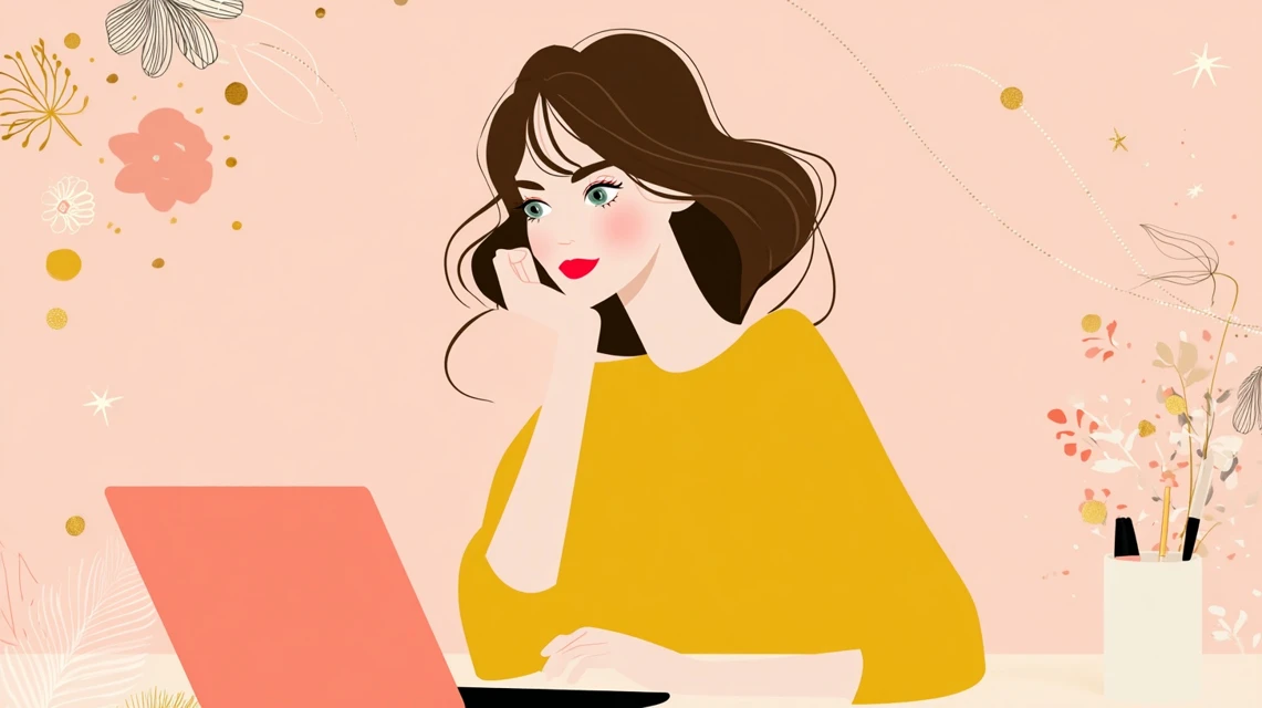 前橋市でモテコ設置場所を探す女性
