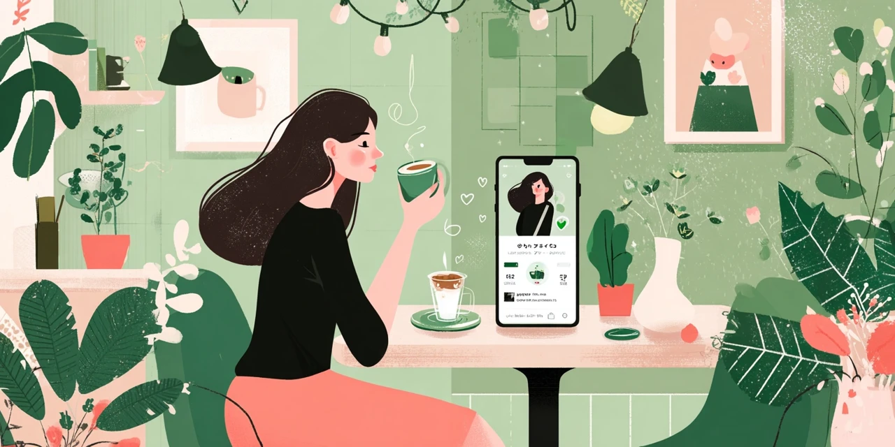 ラクウルのクーポン併用方法を考える女性
