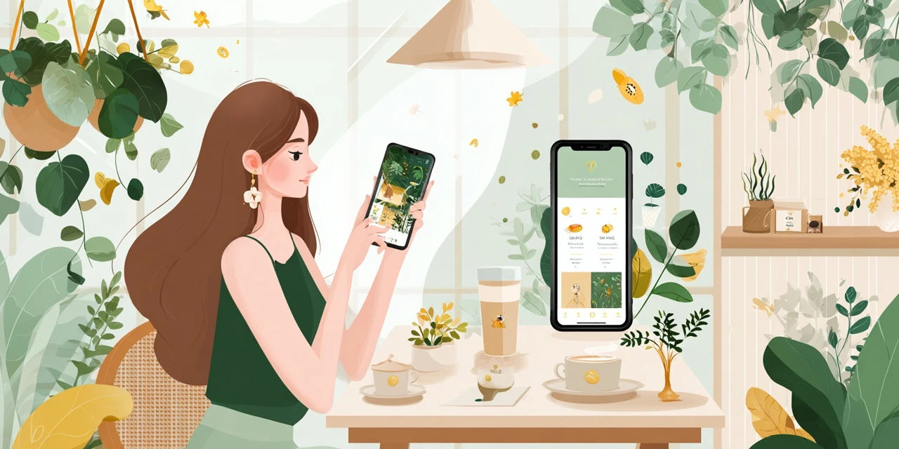 八番ラーメン8の付く日キャンペーンを楽しむ女性
