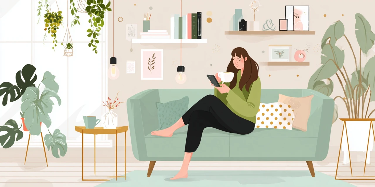 グリーンビーンズコード未反映対処を確認する女性
