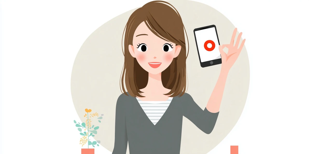 乗り換え2回目特典確認女性
