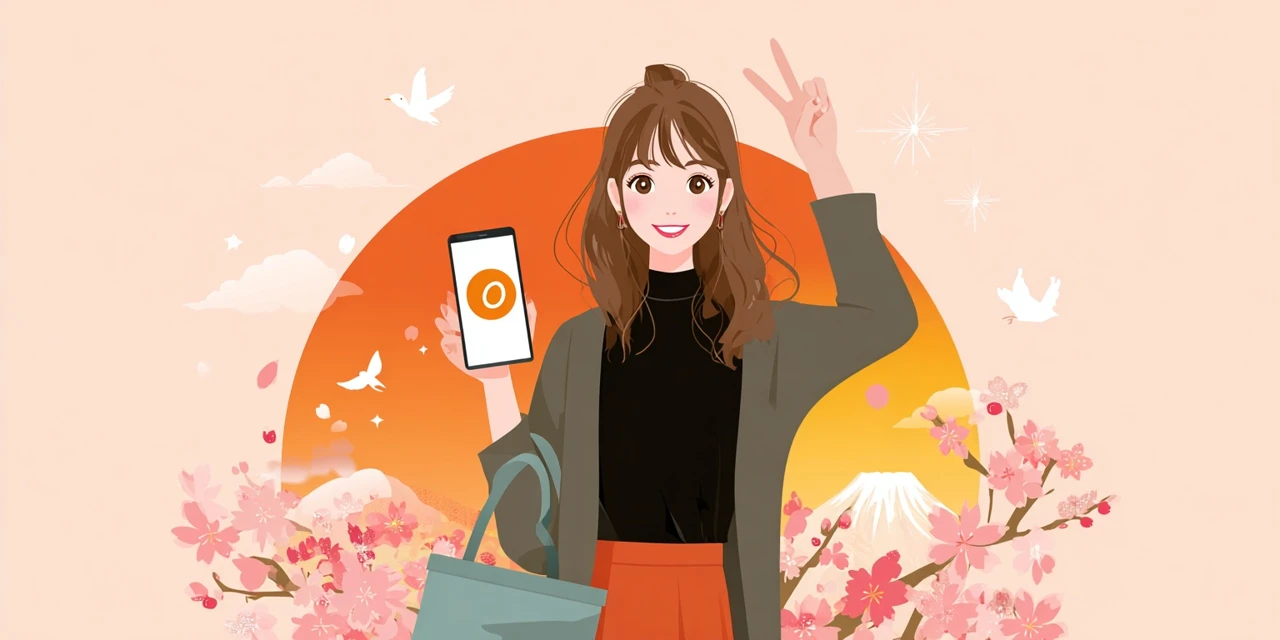 トンデミクーポンコード活用法を確認する日本人
