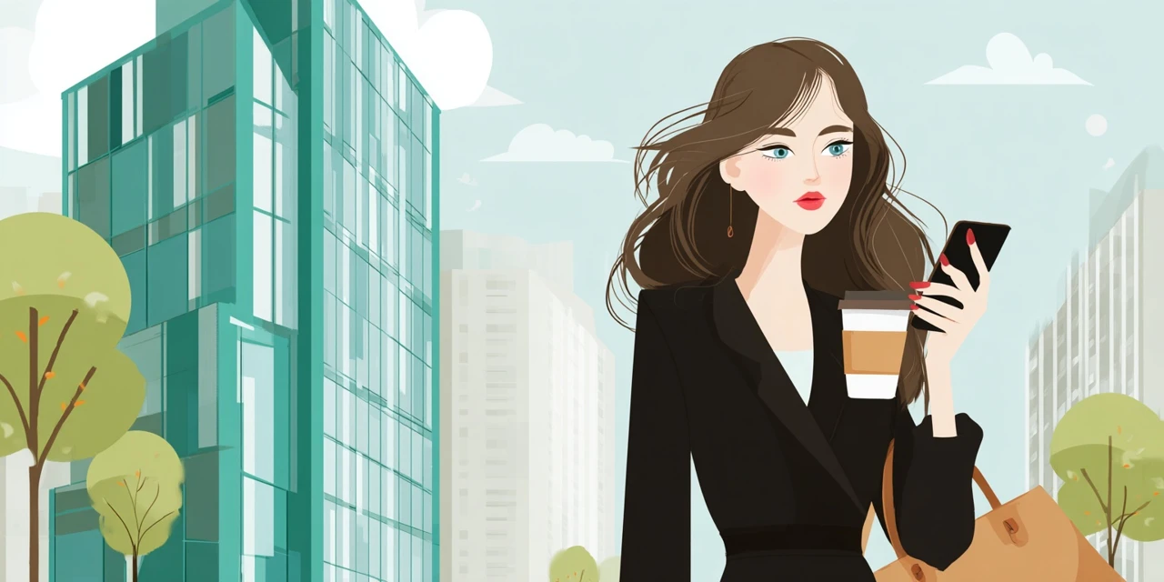 流山おおたかの森温泉料金を確認する女性
