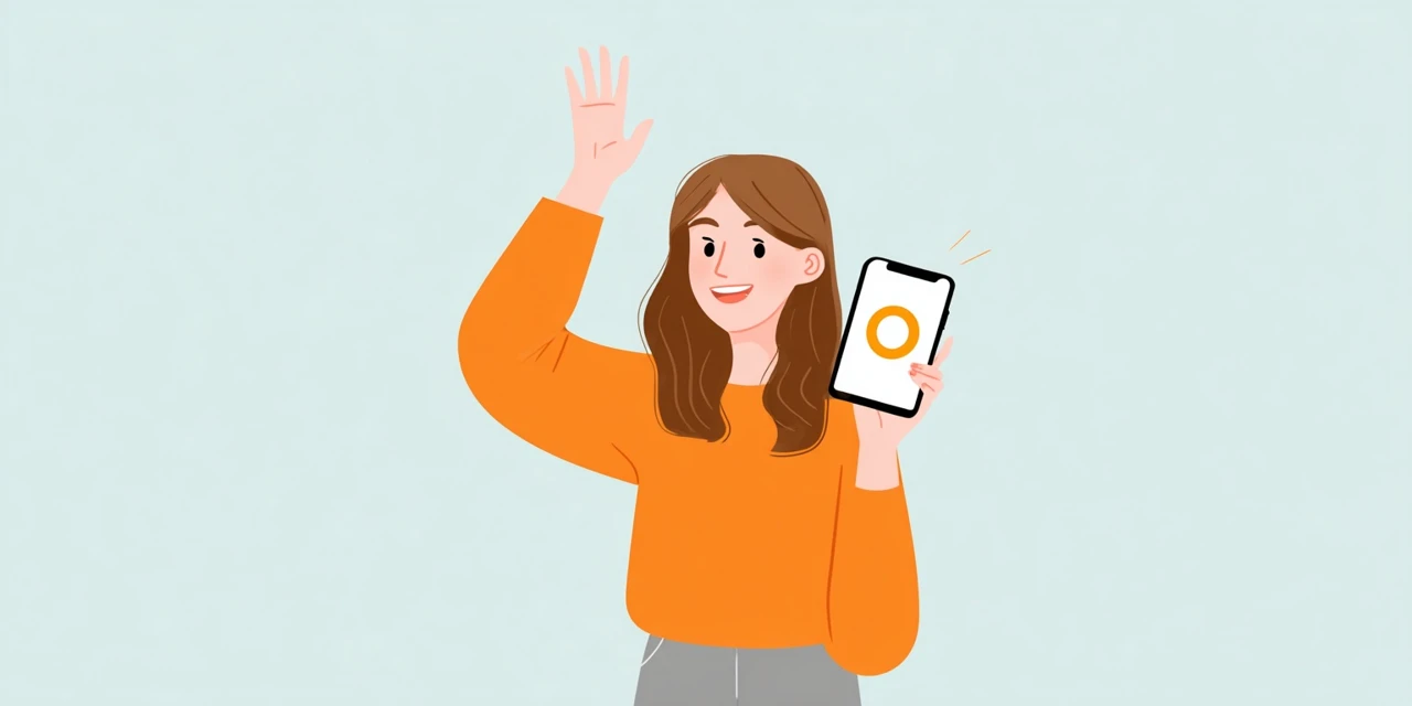 初回用TOTOPAクーポン内容をチェックする日本人
