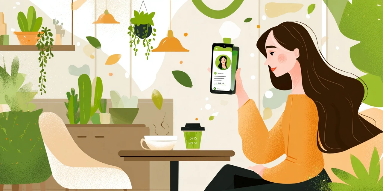 Webストアでバウンティコードを入力する日本人
