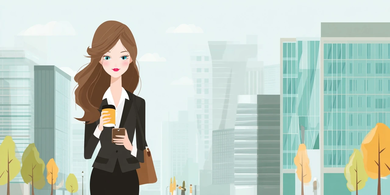 配送遅延時のペナルティと立場の違いを理解する女性
