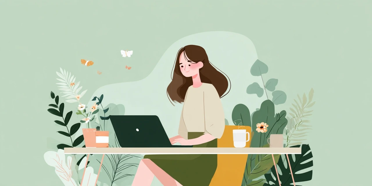 スポッチャで優待割引を調べる女性
