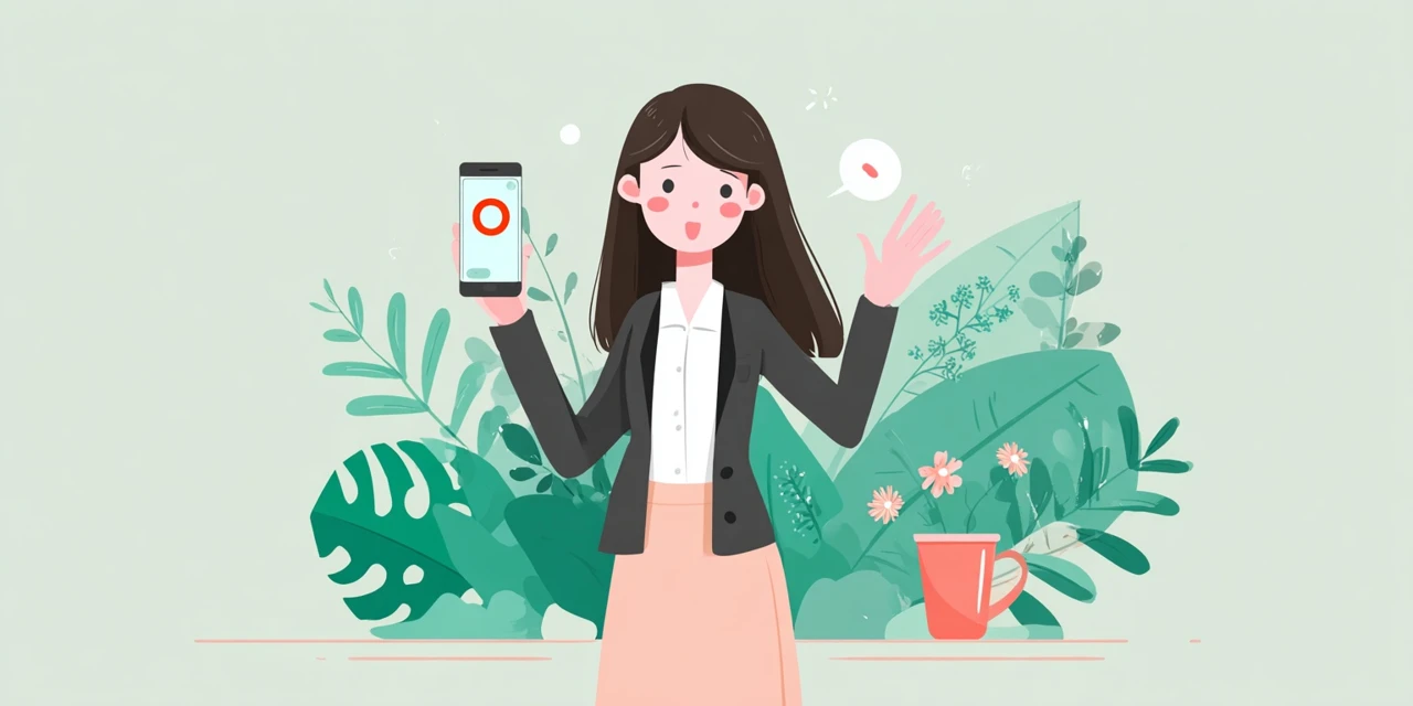 業務スーパーで湯田ヨーグルトを選ぶ女性
