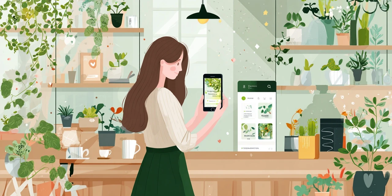 カルディやイオンで湯田ヨーグルトを選ぶ女性
