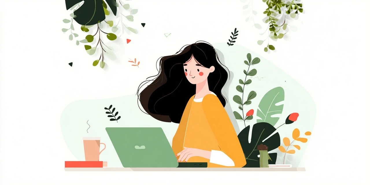 過去の20%OFF開催と還元率の違いを確認する女性