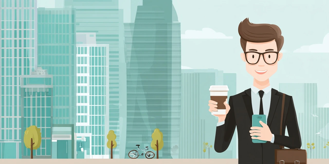 エクシモ5000ポイント終了時期の表を見る男性
