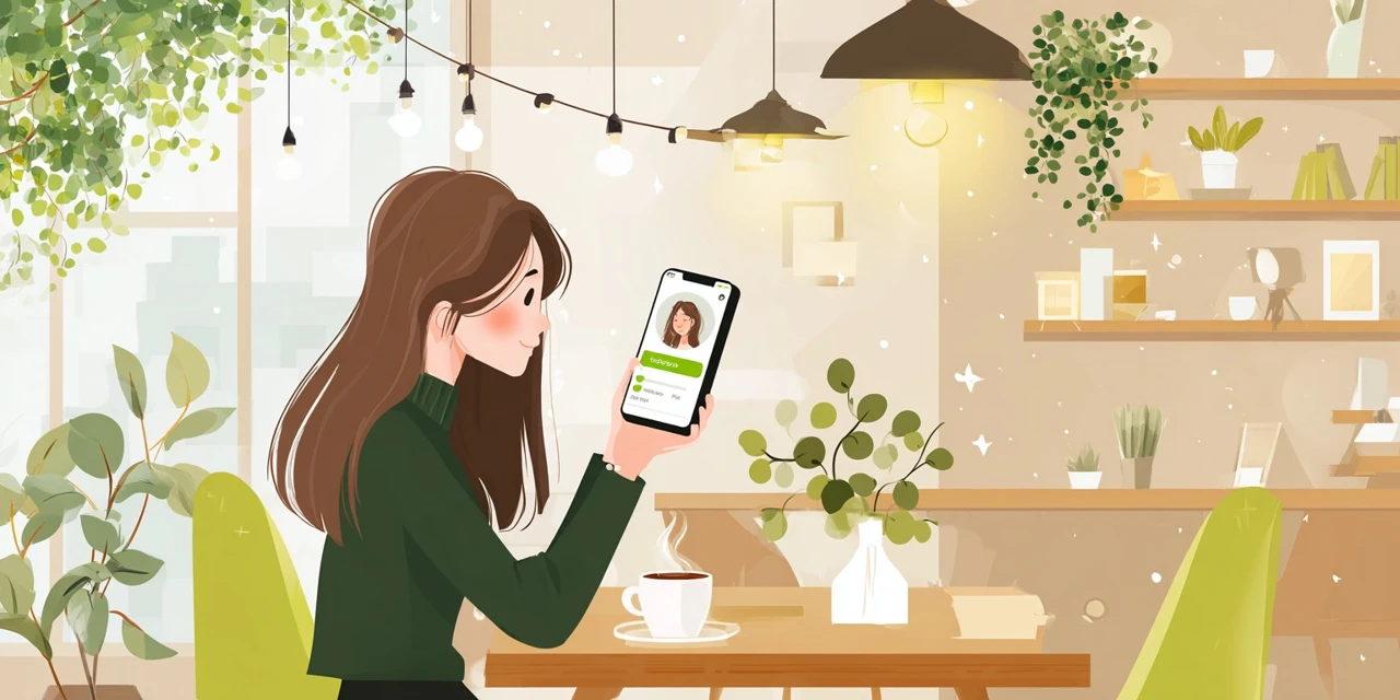 ふくの湯岩盤浴クーポンと服装マナーを確認する日本人
