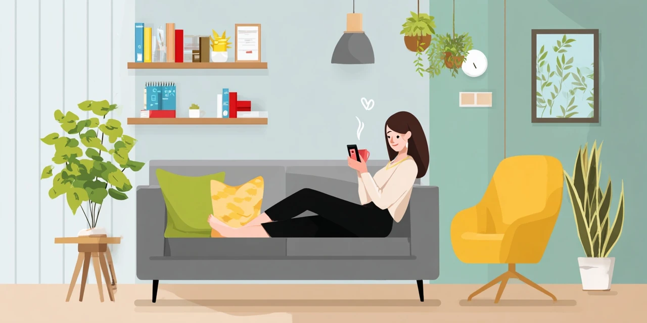 セブンのAppleギフトカード企画活用ポイントを見る女性