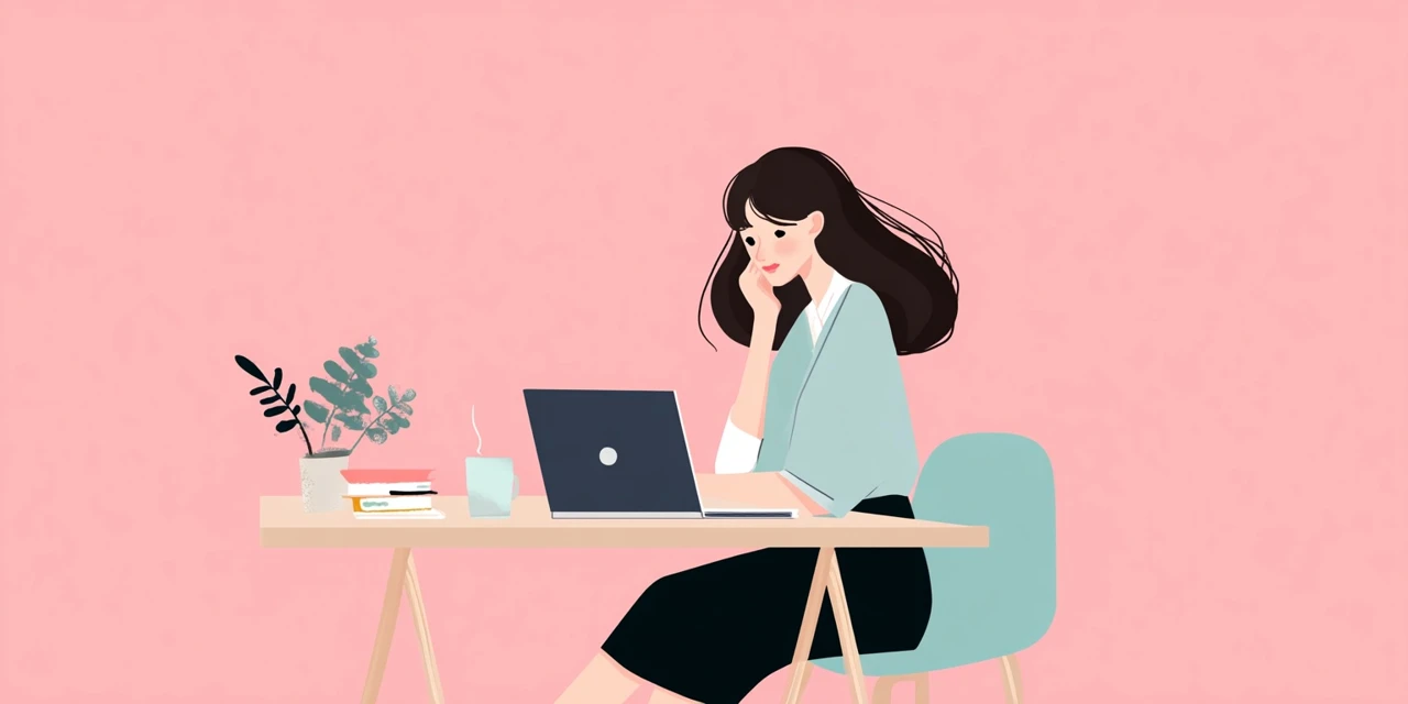 ジンズ誕生日クーポン内容変更を知る女性
